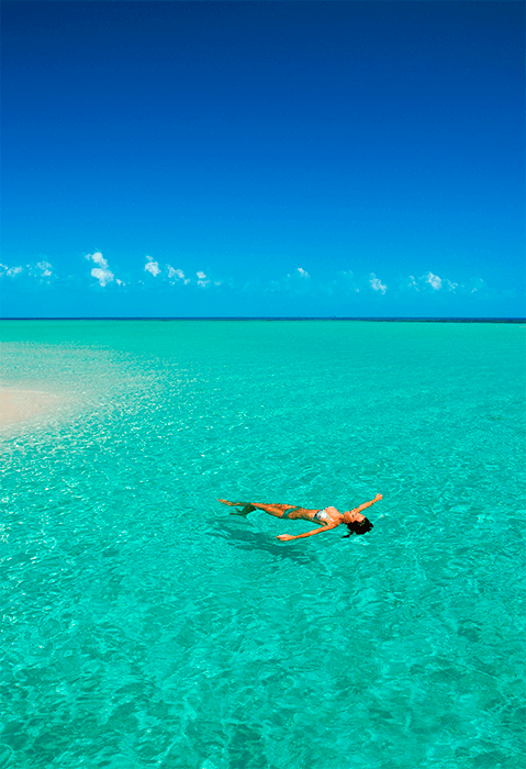 Deserted beach