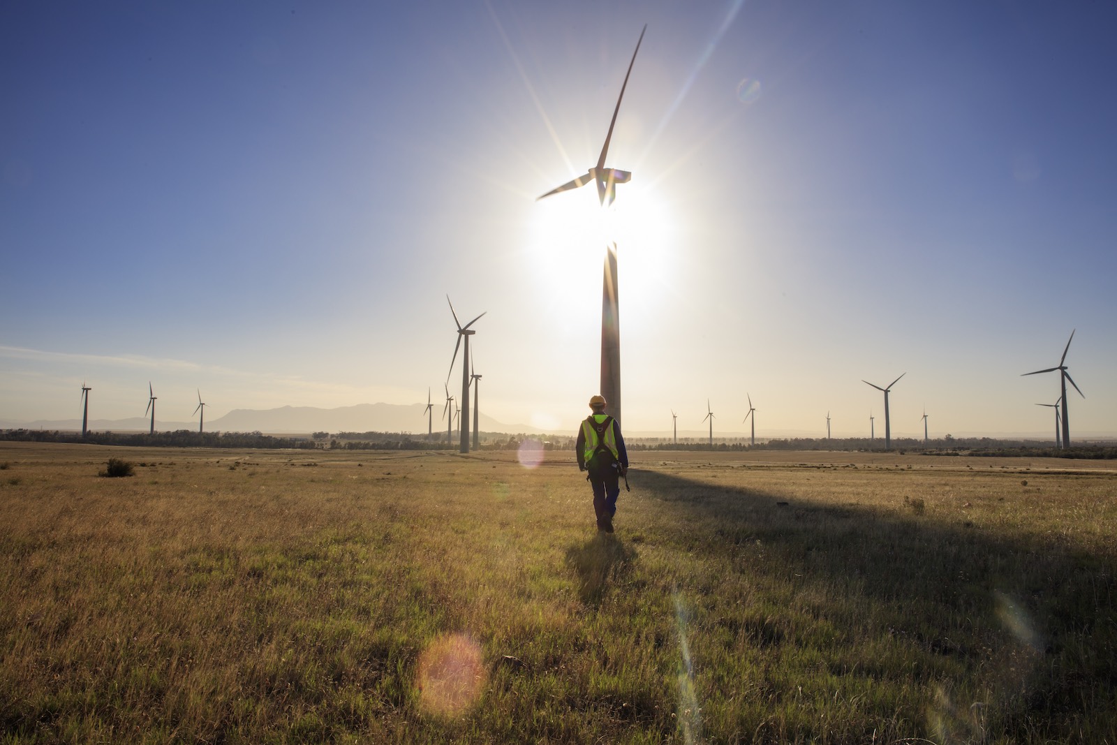 wind turbines