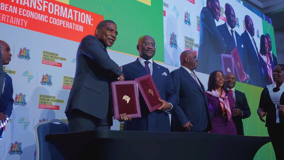 People on stage holding awards