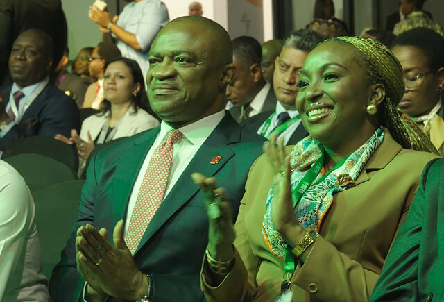 People watching the ceremony