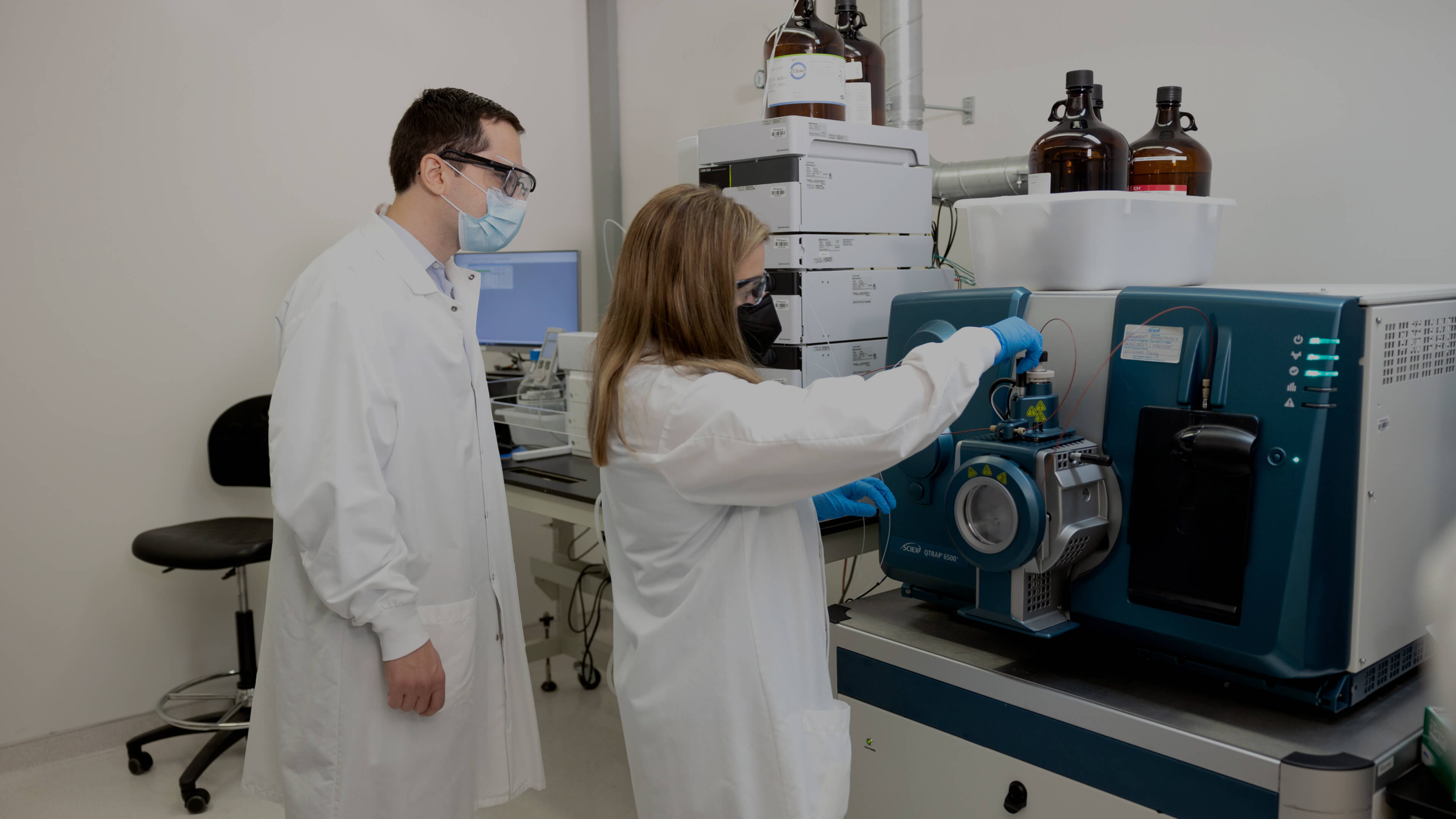 Scientists in a lab