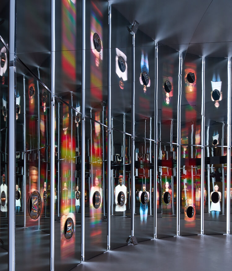 The 'Your Hand' space features messages of hope from 14 inspiring individuals