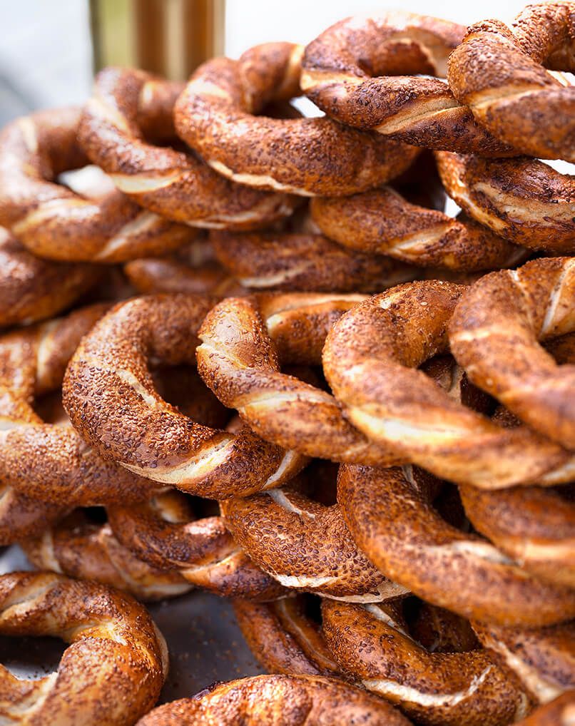 Simit (Turkish Sesame Bread Rings)